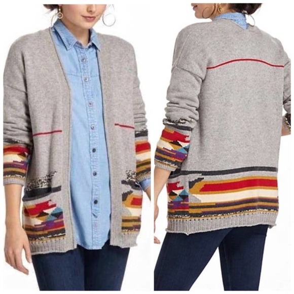 Anthro Sparrow Capitana Cardigan Open 